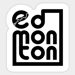 Edmonton in a box Sticker